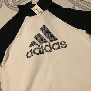 ADIDAS | *NWT Short sleeve sweater